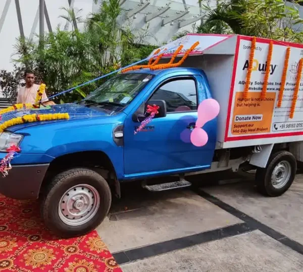 Food for Life Vehicle Handover at Mohali and Vizag