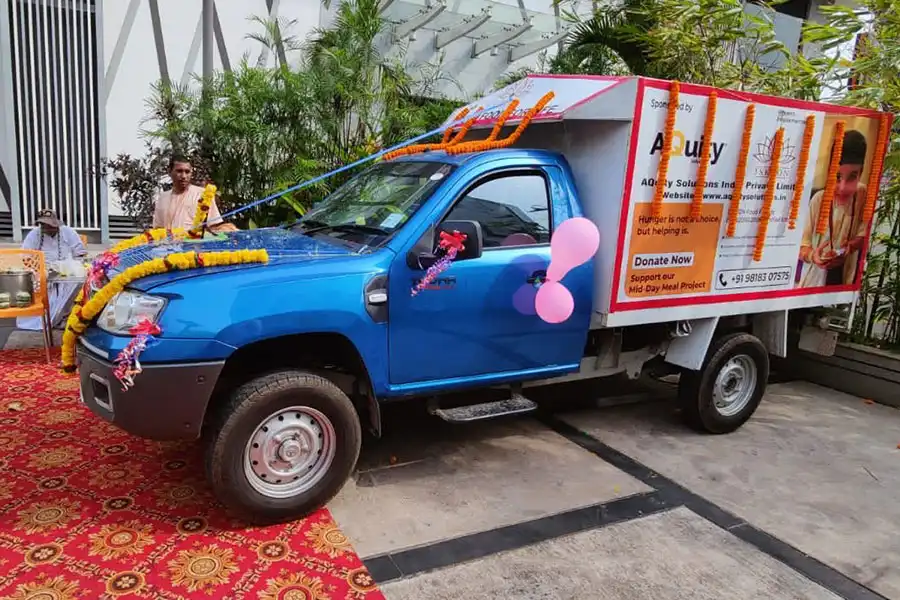 Food for Life Vehicle Handover at Mohali and Vizag