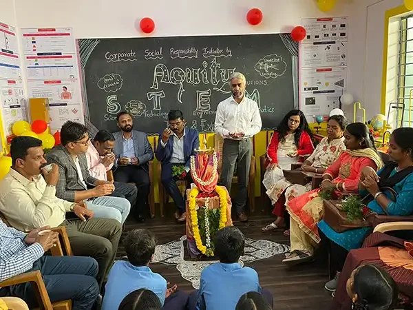 STEM Labs Inauguration in Govt School Bengaluru