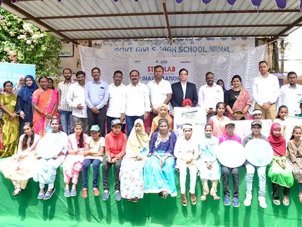 STEM Lab Inauguration at Nirmal, Hyderabad