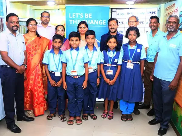 Library Set Up in Four Schools in Mumbai