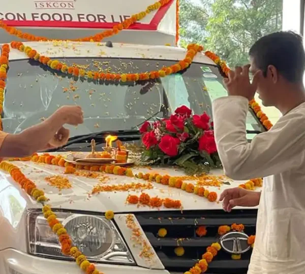 Food for Life Vehicle Handover at Mohali and Vizag