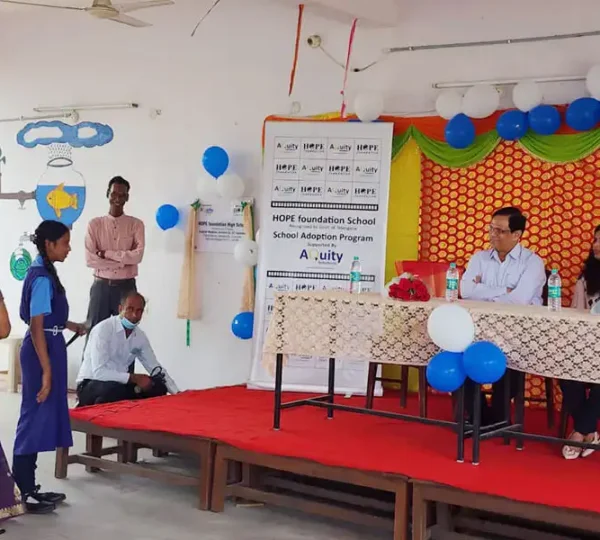 School Adoption Program in Hyderabad