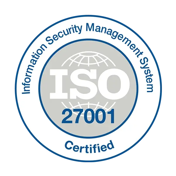 ISO 27001 Certified