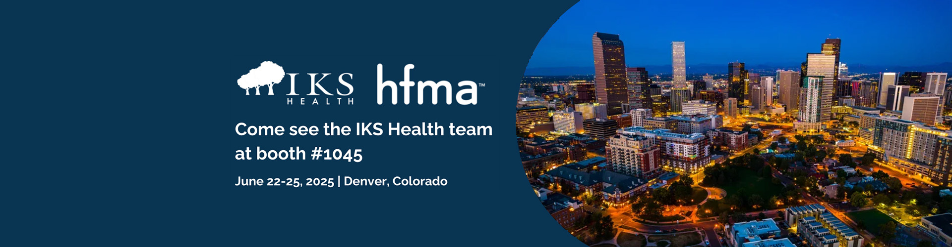 IKS Health HFMA Conference Banner