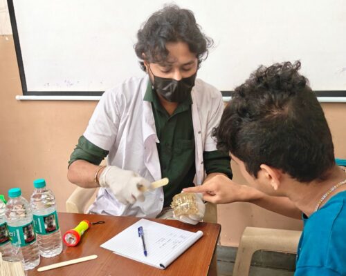 Dental Health Camp in Partnership with Prerana