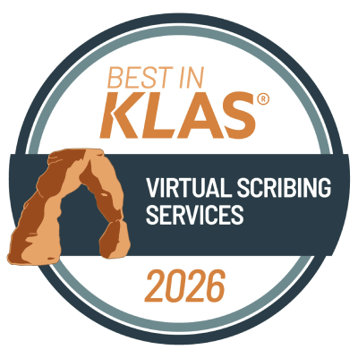 Best in KLAS Virtual Scribing Services Logo