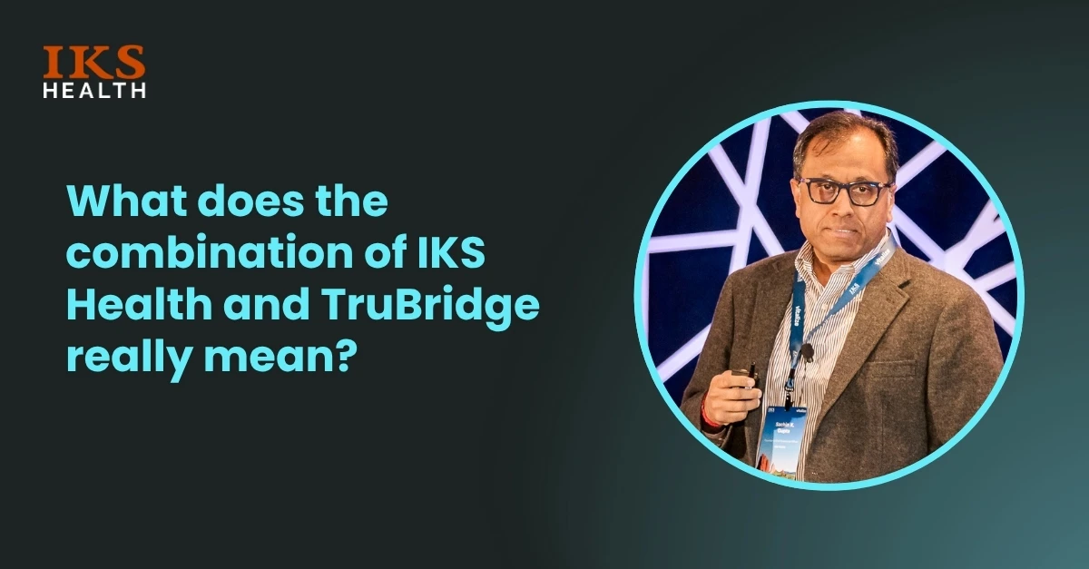 Sachin Gupta on IKS Health and TruBridge
