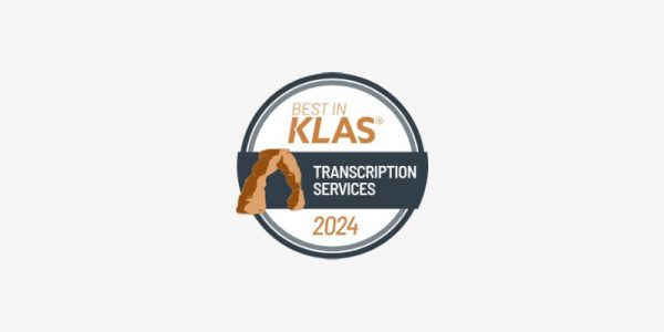 Best in KLAS 2024 Transcription Services