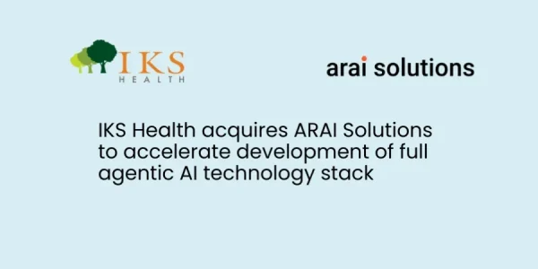 IKS Health and arai solution pr thumb
