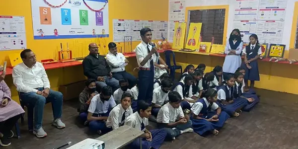 STEM Labs Inauguration at Rashtriya Adarsh Vidyalaya in Nagpur