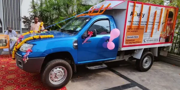 Food for Life Vehicle Handover at Mohali and Vizag