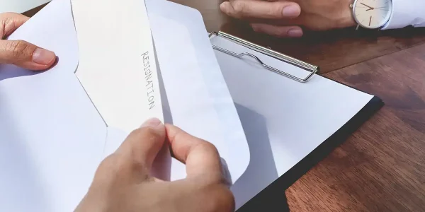 resignation letter
