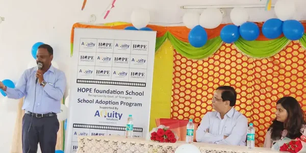School Adoption Program in Hyderabad